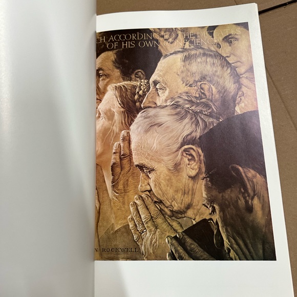 NORMAN ROCKWELL Favorites Large Oversized softcover coffee table book - Picture 5 of 10